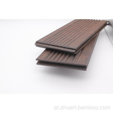 Bambu Dark Dark Outdoor Decking (Groove-18 padrão)